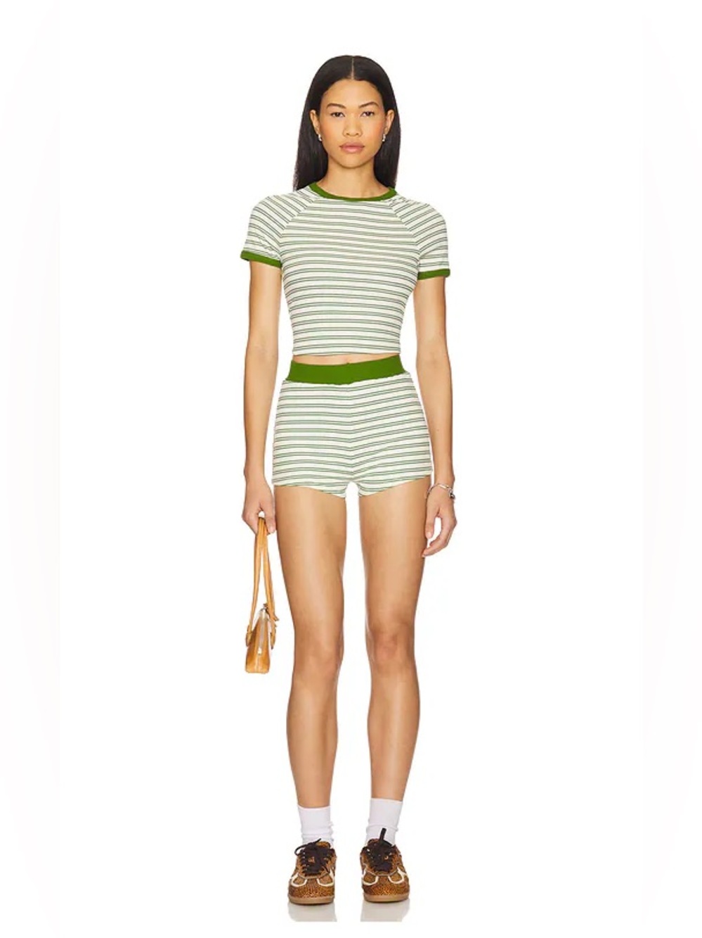 SUPERDOWN Kiki Short Set in Green